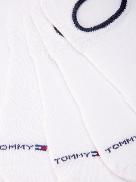 Pack 6 Pares De Calcetines Liner Blanco Tommy Hilfiger-1