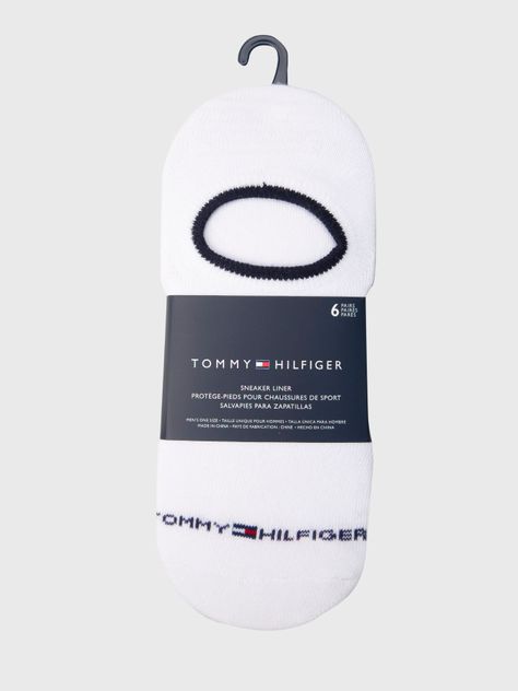 Pack 6 Pares De Calcetines Liner Blanco Tommy Hilfiger-2