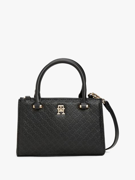 Tote Eternity Monogram Negro Tommy Hilfiger-0
