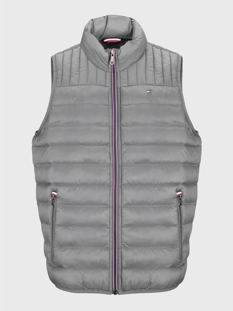 Parka Vest Light Weight Quilted Gris Tommy Hilfiger-0