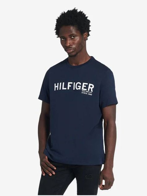 Pijama Manga Corta C-Neck Azul Tommy Hilfiger-2
