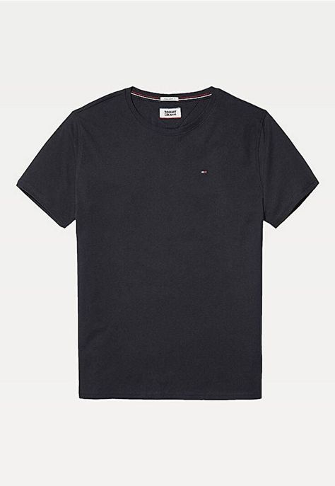 Polera Original C-Neck Negro Tommy Jeans-3