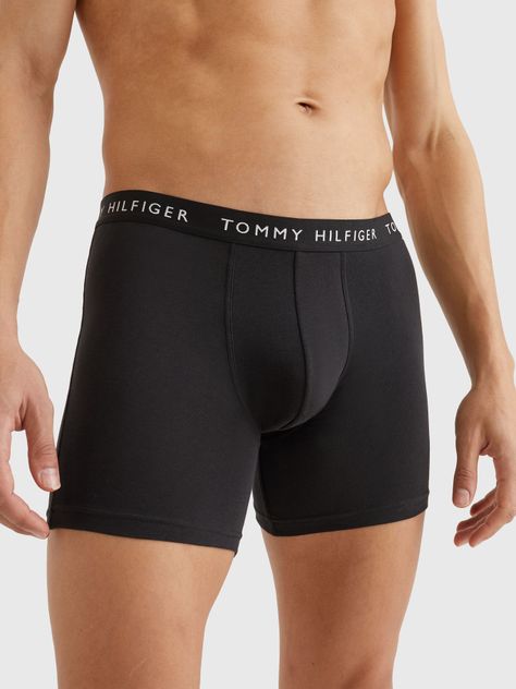 Pack De 3 Bóxers Waistband Logo Negro Tommy Hilfiger-1