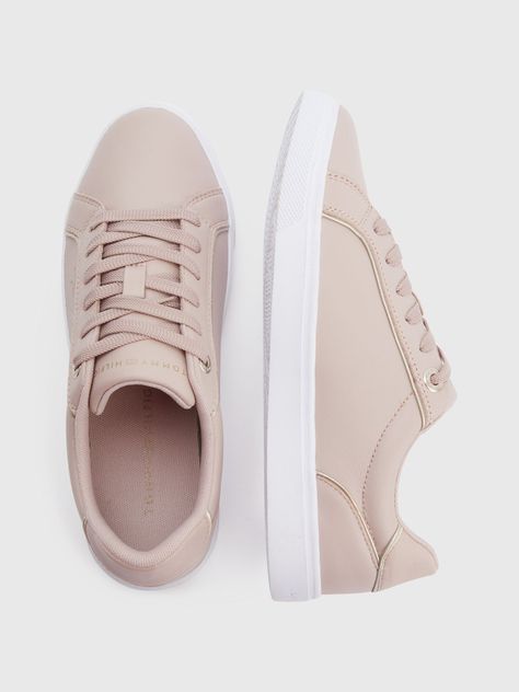 Zapatilla Signature Ribeteadas Beige Tommy Hilfiger-3