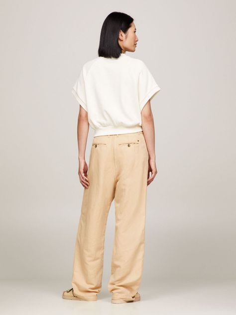 Polerón Logo Monotype Beige Tommy Hilfiger-2