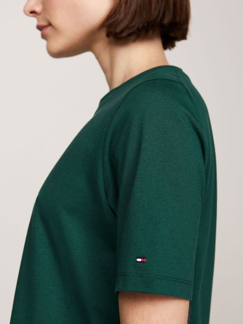 Vestido Logo Nautico Regular Fit Verde Tommy Hilfiger-2