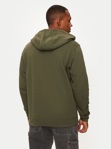 Polerón Hoodie Con Cierre De Cremallera Verde Tommy Jeans-2