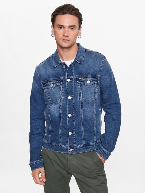 Chaqueta Solid Denim Azul Tommy Jeans-0
