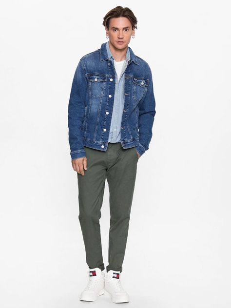 Chaqueta Solid Denim Azul Tommy Jeans-1