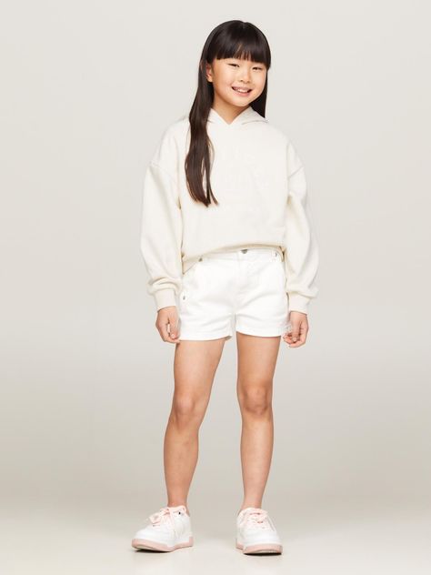 Polerón Hoodie Varsity Relaxed Blanco Tommy Hilfiger-1