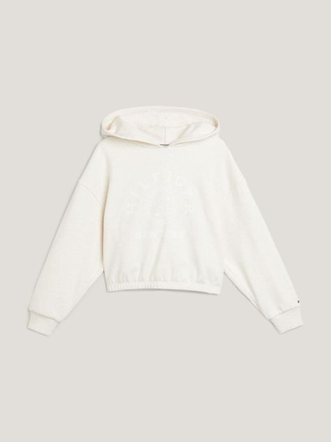Polerón Hoodie Varsity Relaxed Blanco Tommy Hilfiger-4