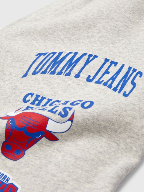 Joggers Tjm & Nba Logos Gris Tommy Hilfiger-2