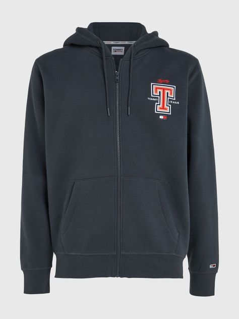 Polerón Hoodie Monogram Sport Azul Tommy Hilfiger-4
