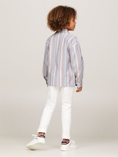Camisa Flex Con Rayas Ithaca Multicolor Tommy Hilfiger-2