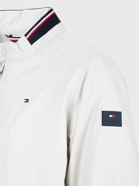 Bomber Light Stripe Blanco Tommy Hilfiger-3