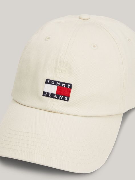 Polera Organic de Logo Slim Fit Beige Tommy Hilfiger-2