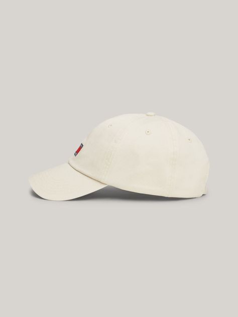 Polera Organic de Logo Slim Fit Beige Tommy Hilfiger-3