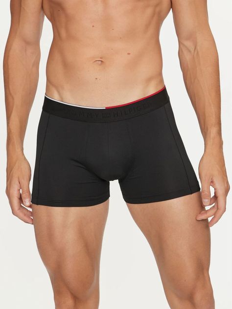 Pack De 3 Calzoncillos Trunk 0SI Negro Tommy Hilfiger-1