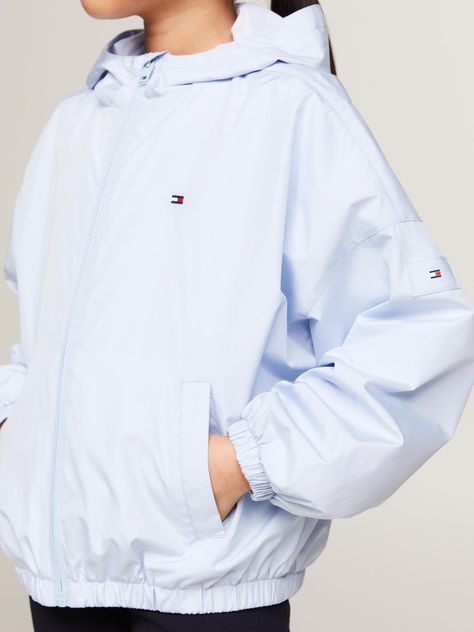 Cortavientos Hoodie Essential Celeste Tommy Hilfiger-3