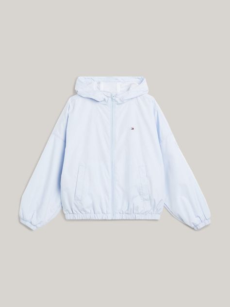Cortavientos Hoodie Essential Celeste Tommy Hilfiger-4