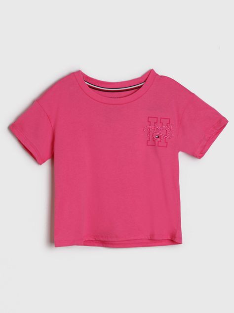 Polera Classic Logo Rosado Tommy Hilfiger-0