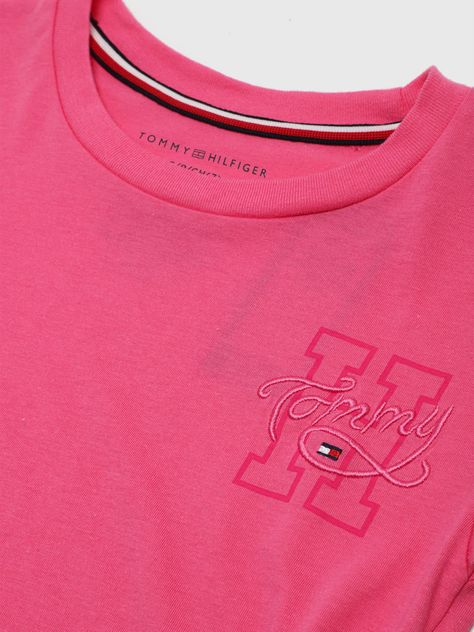 Polera Classic Logo Rosado Tommy Hilfiger-2