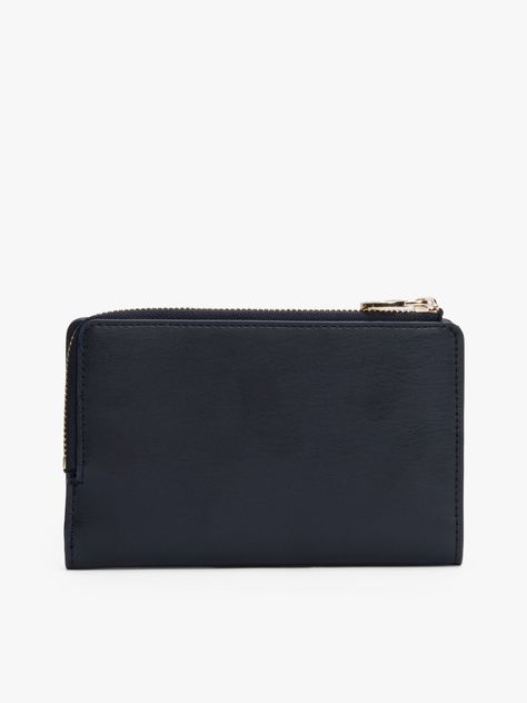Billetera Distinct Slim Con Logo Azul Tommy Hilfiger-1