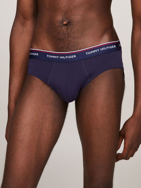 Pack De 3 Calzoncillos Slips Multicolor Tommy Hilfiger-5