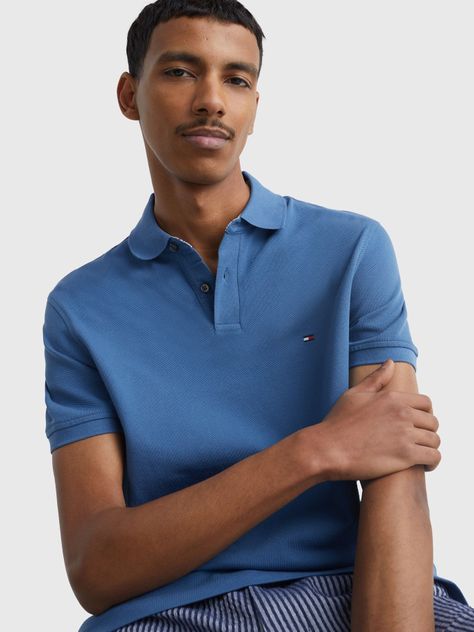 Polo Im 1985 Regular Fit Azul Tommy Hilfiger-3