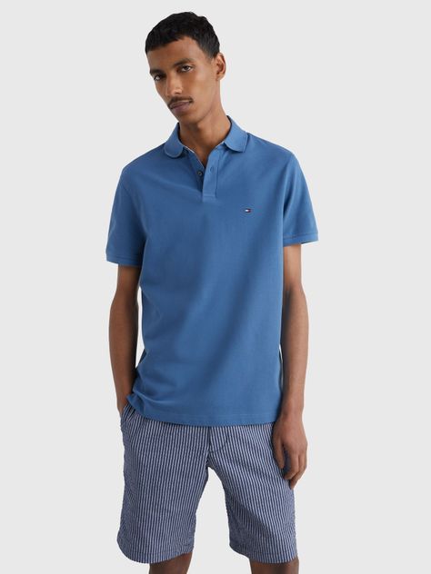 Polo Im 1985 Regular Fit Azul Tommy Hilfiger-0