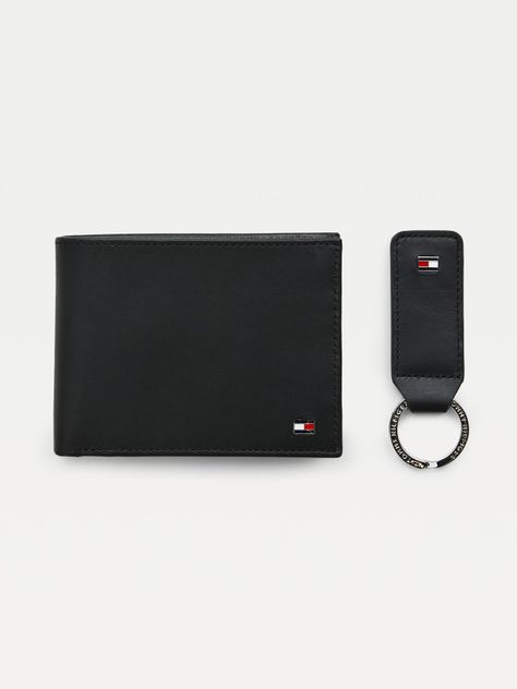 Set De Regalo Llavero Y Billetera Negro Tommy Hilfiger-0