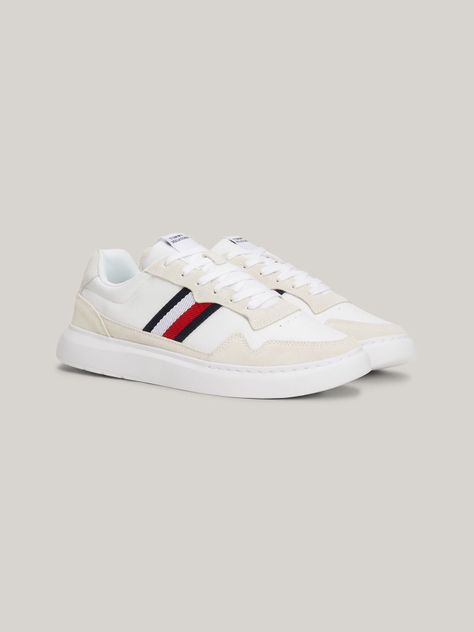 Zapatillas Cupsole Con Cinta Distintiva Blanco Tommy Hilfiger-9