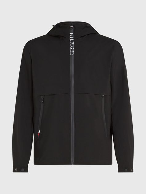 Chaqueta Con Gorro Protect Sail Negro Tommy Hilfiger-4