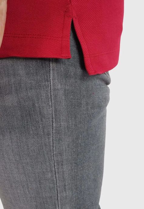 POLO REGULAR FIT LOGO MONOGRAM ROJO TOMMY HILFIGER-4