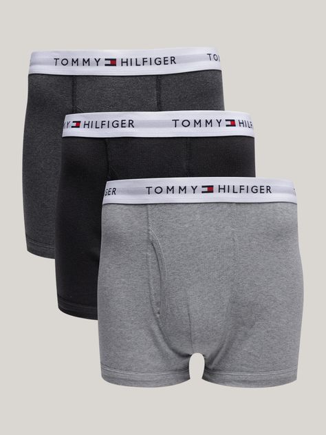 Pack De 3 Calzoncillos Trunk Solid Con Logo Multicolor Tommy Hilfiger-0