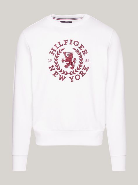 POLERÓN I CREST LOGO BLANCO TOMMY HILFIGER-4