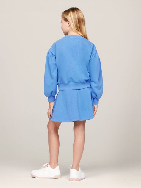 Polerón Niña monotipo Azul Tommy Hilfiger-2
