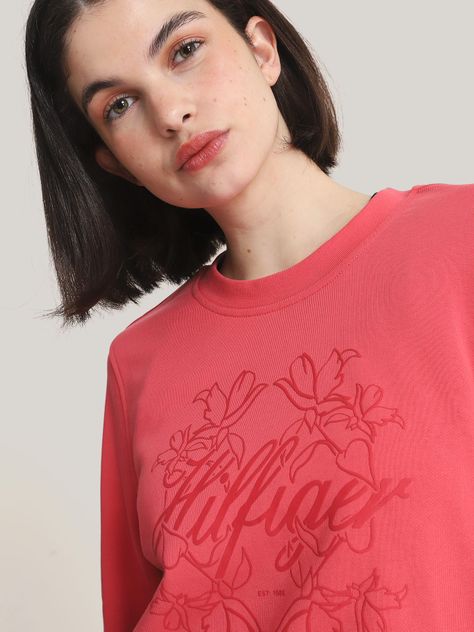 Polerón Con Logo Regular Fit Rosado Tommy Hilfiger-3