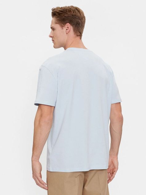 POLERA REGULAR LINEAR LOGO CELESTE TOMMY JEANS-2