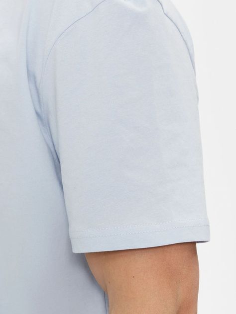 POLERA REGULAR LINEAR LOGO CELESTE TOMMY JEANS-4