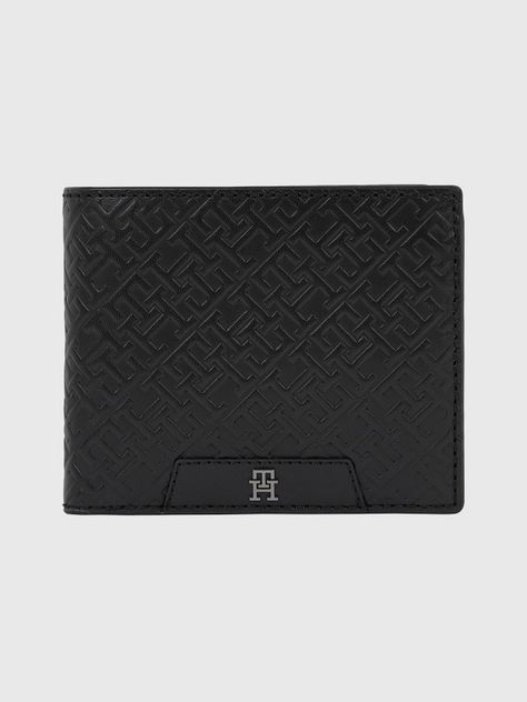 Billetera Monogramas Th Negro Tommy Hilfiger-0