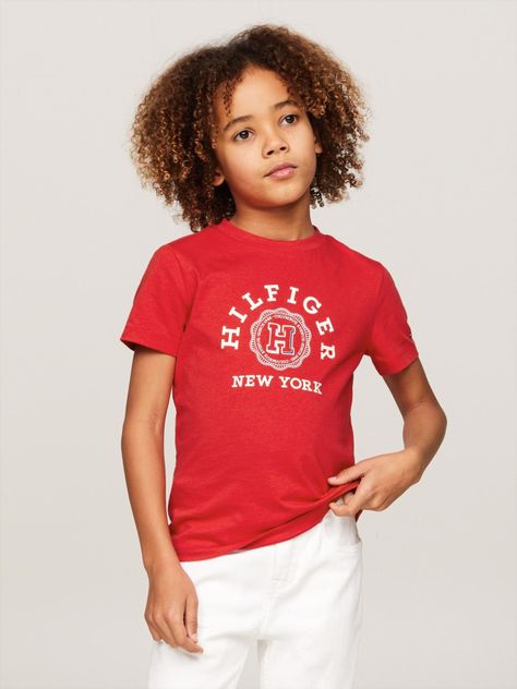 Polera Con Monotipo Archive Rojo Tommy Hilfiger-0