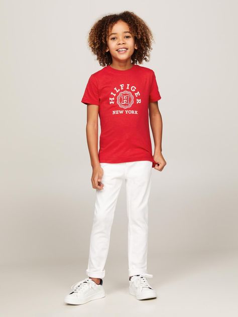 Polera Con Monotipo Archive Rojo Tommy Hilfiger-1