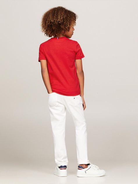 Polera Con Monotipo Archive Rojo Tommy Hilfiger-2