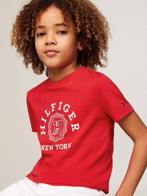 Polera Con Monotipo Archive Rojo Tommy Hilfiger-3