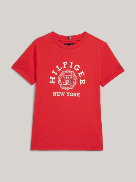 Polera Con Monotipo Archive Rojo Tommy Hilfiger-4