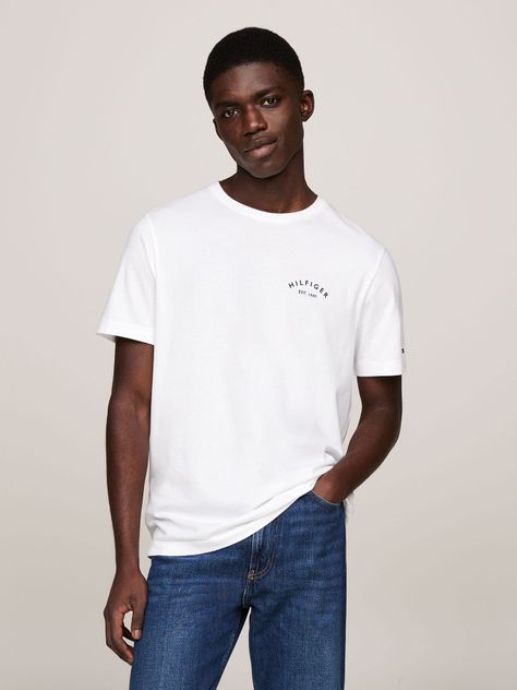 Polera Con Logo La Espalda Blanco Tommy Hilfiger-0