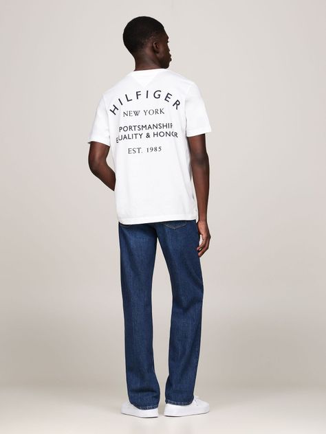 Polera Con Logo La Espalda Blanco Tommy Hilfiger-2