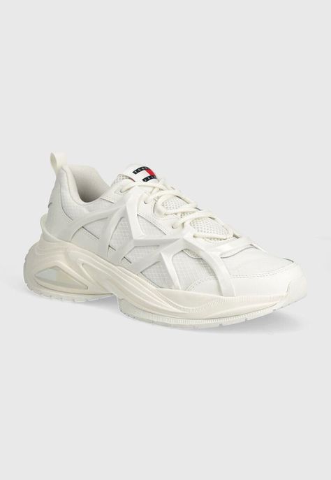 Zapatilla Running Troqueladas Blanco Tommy Hilfiger-0