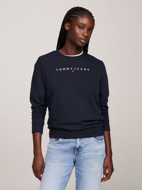 POLERÓN ESSENTIAL LINEAR LOGO AZUL TOMMY JEANS-0